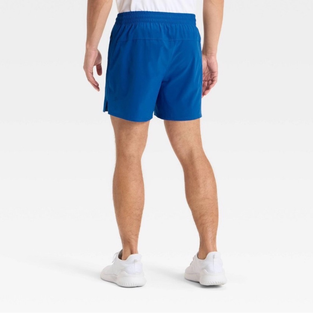 NWT All in Motion, Men’s Active Light Unlined Running Shorts 5” - Zipper Pockets - Picture 2 of 7
